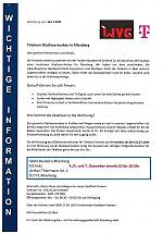 Wir verbinden Euch mit Glasfaser - Informationstage